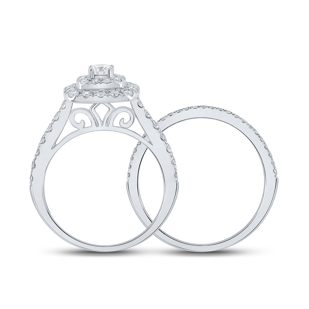 1CT-DIA CN 1/5CT-CRD BRIDAL SETS