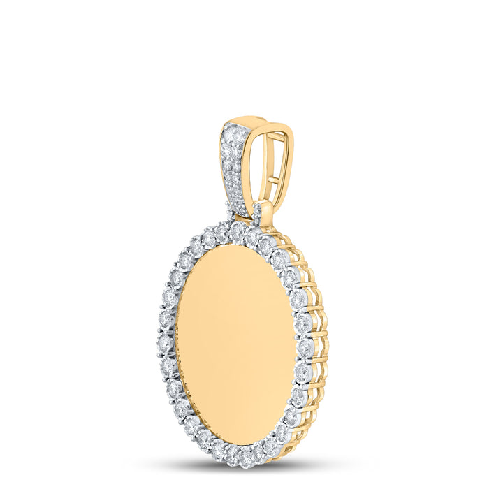 3/4CT-DIA NK MENS MEMORY CHARM