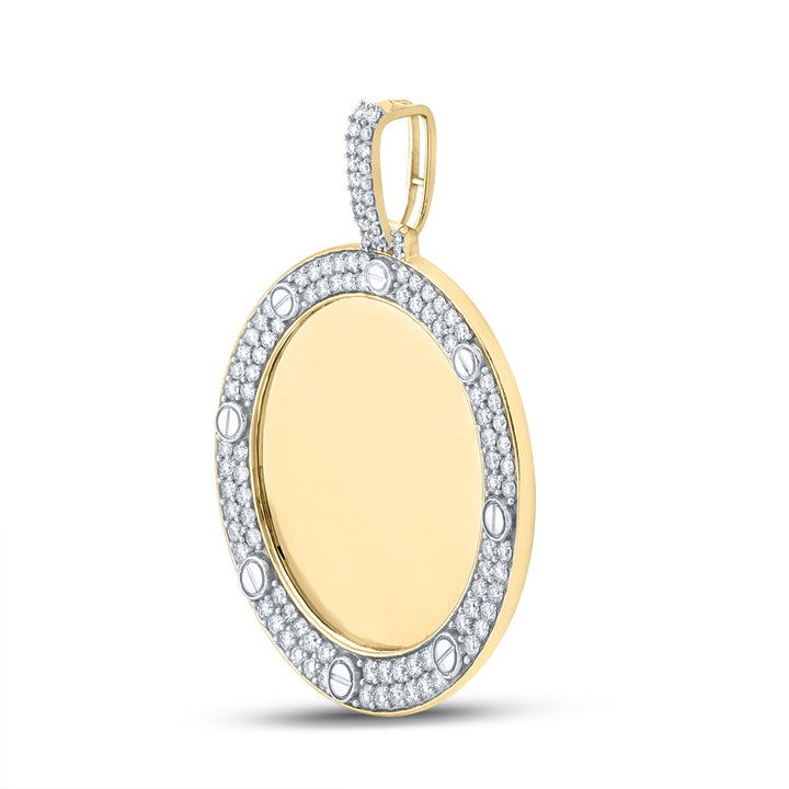 2CT-DIA NK MENS MEMORY CHARM