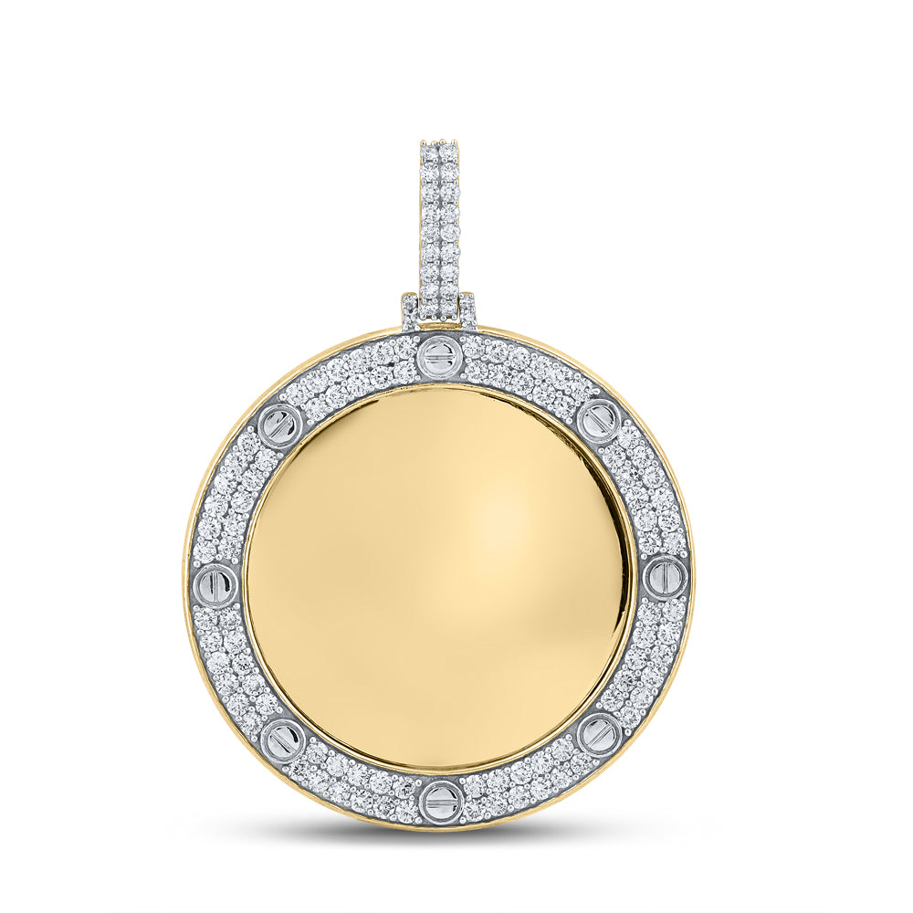 2CT-DIA NK MENS MEMORY CHARM