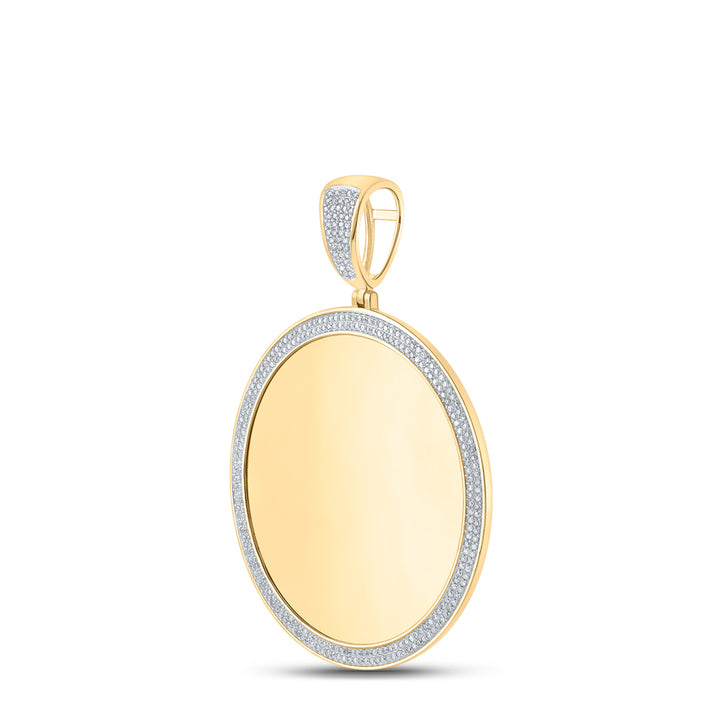 1CTW-DIA P1P2 MEMORY MENS CHARM