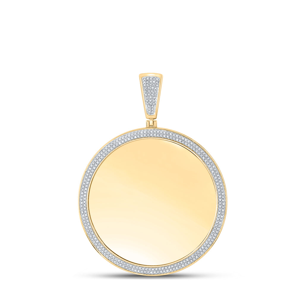 1CTW-DIA P1P2 MEMORY MENS CHARM