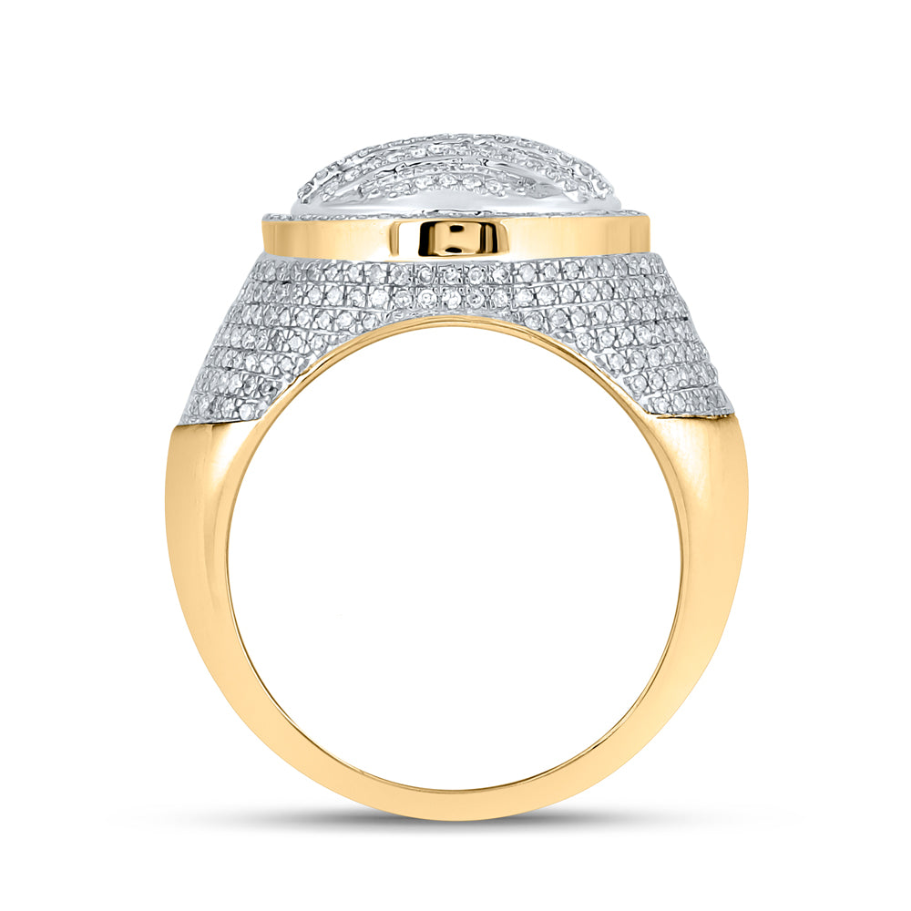 1 5/8CTW-DIA P1P2 MENS RING