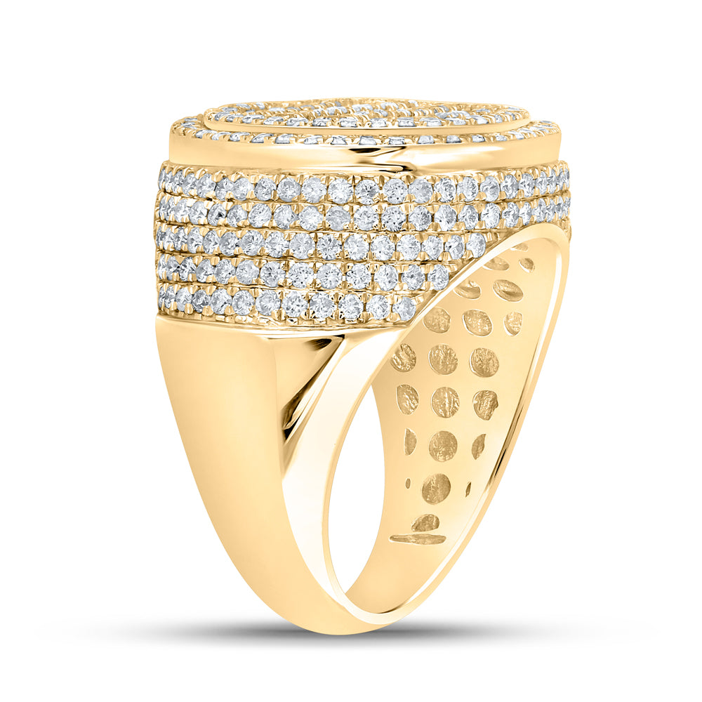 3 3/8CTW-DIA CN MENS RING