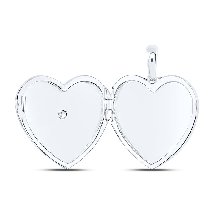 1/12CTW-DIA P1 HEART LOCKET