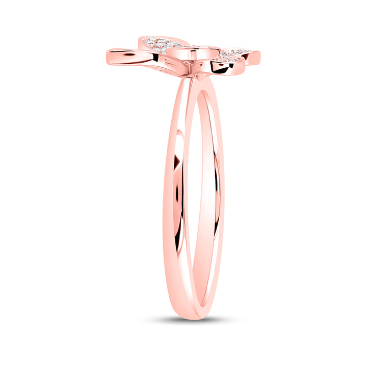 1/4 CTW DIA NK BUTTERFLY FASHION RING
