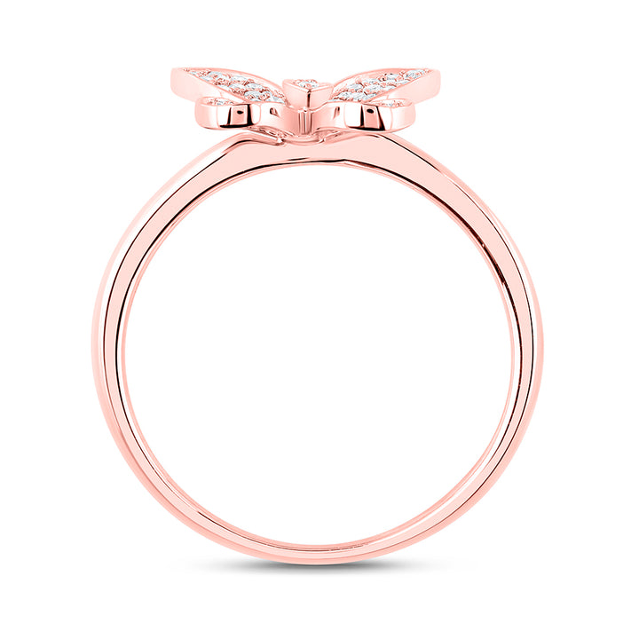 1/4 CTW DIA NK BUTTERFLY FASHION RING