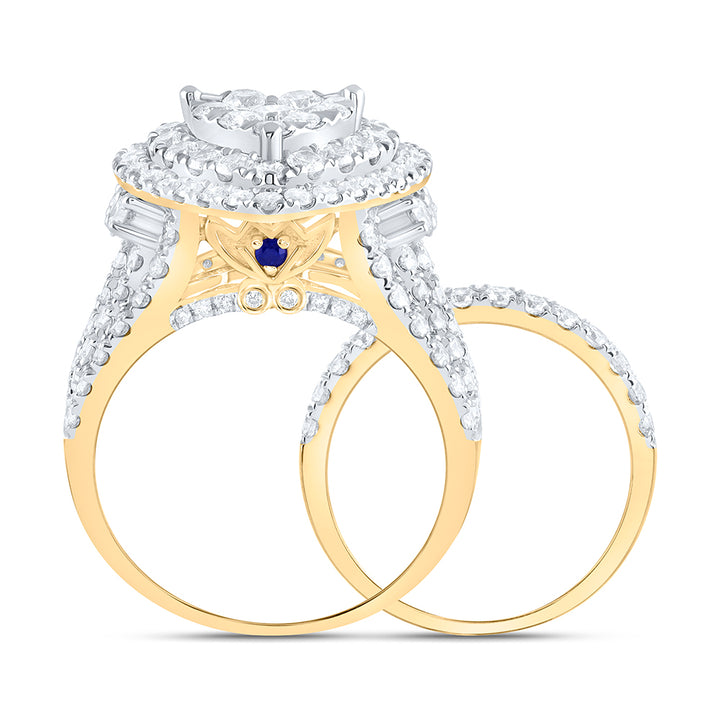 3 3/4CTW-DIA ANA M FASHION BRIDAL SET
