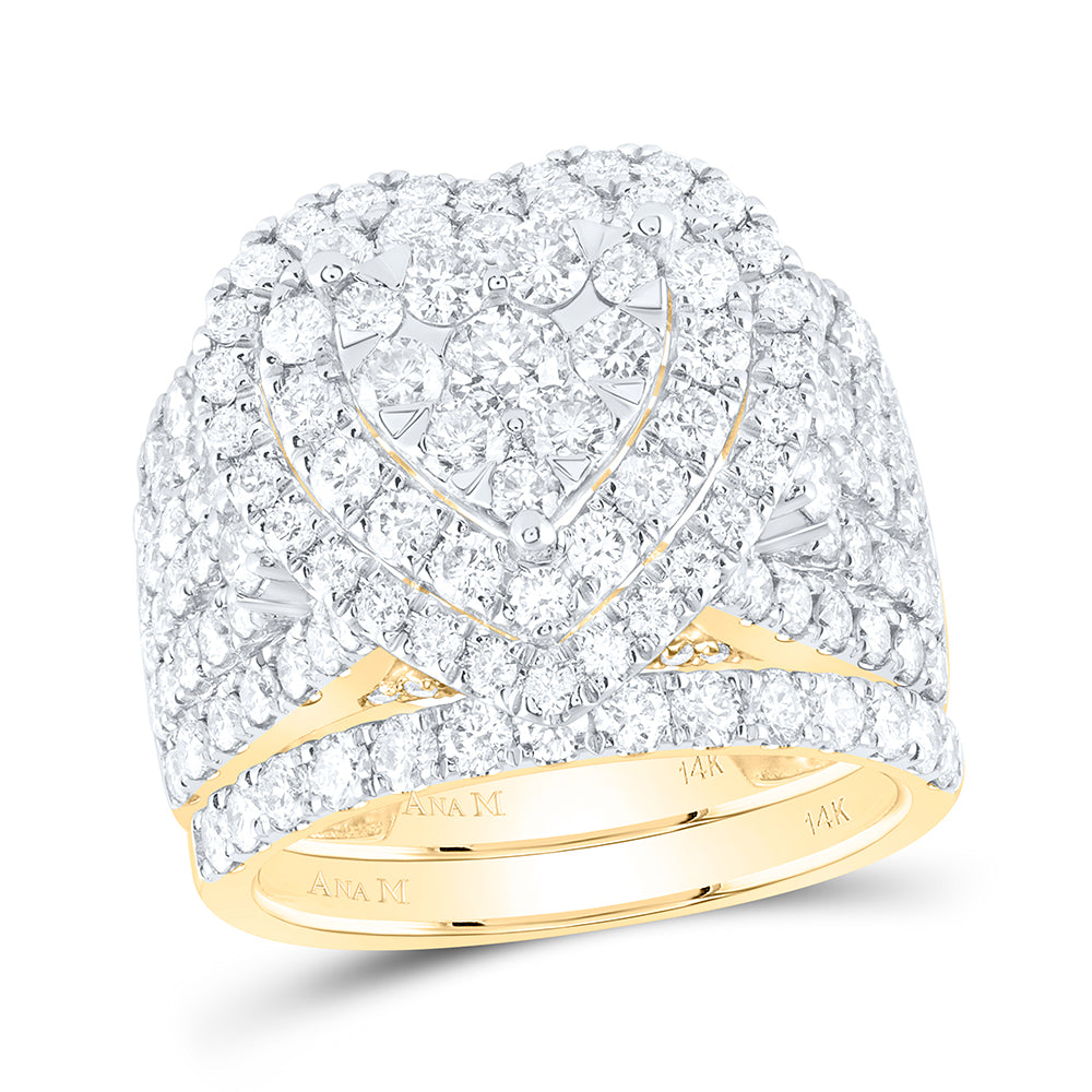 3 3/4CTW-DIA ANA M FASHION BRIDAL SET