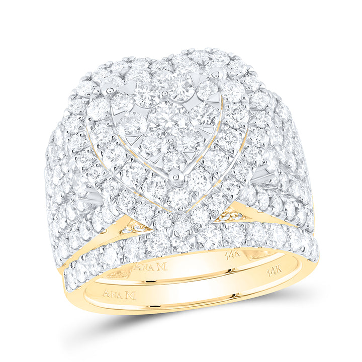 3 3/4CTW-DIA ANA M FASHION BRIDAL SET