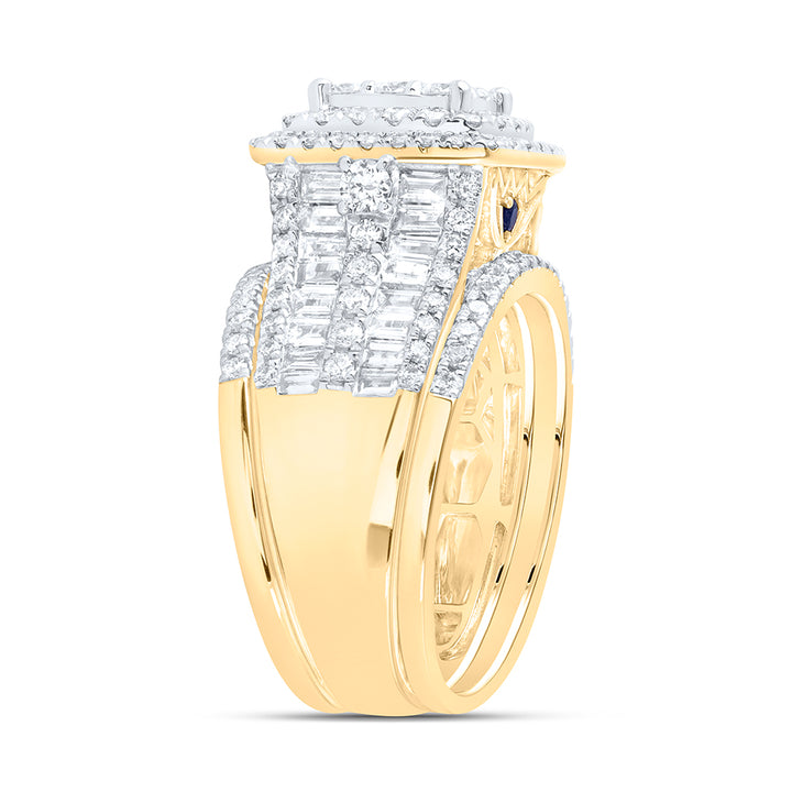 2 1/3CTW-DIA ANA M FASHION BRIDAL SET