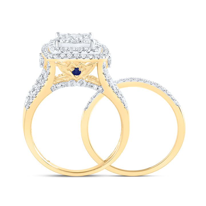 2 1/3CTW-DIA ANA M FASHION BRIDAL SET