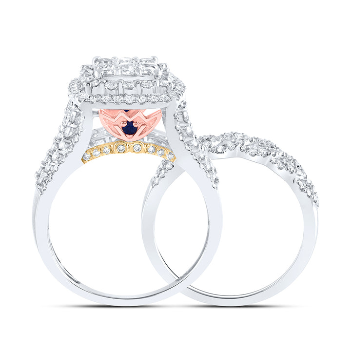 2CTW-DIA ANA M FASHION BRIDAL SET