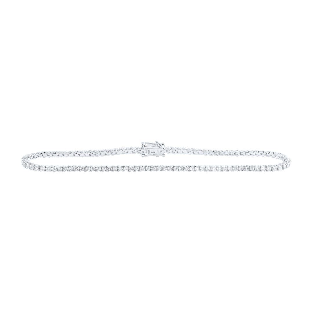 10kt Gold Diamond Tennis Bracelet 1-1/2 ctw