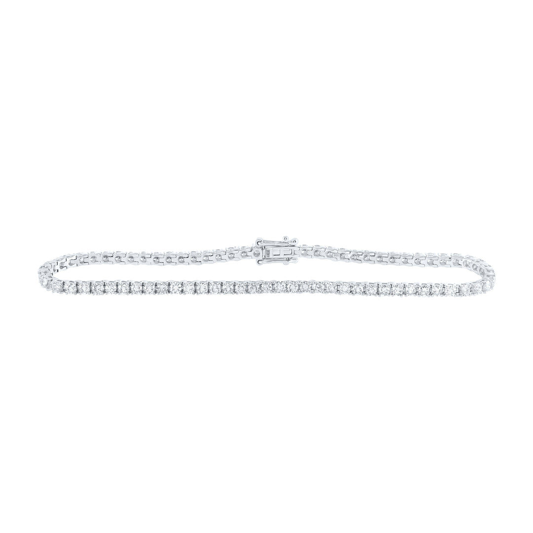 14kt Gold Diamond Tennis Bracelet 3 ctw