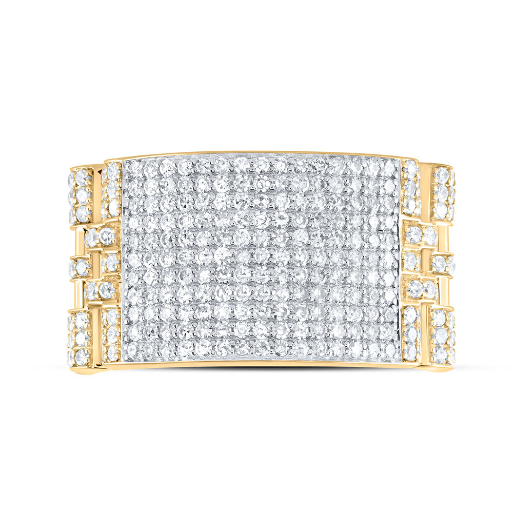 1 1/4CTW-DIA CN MENS RING