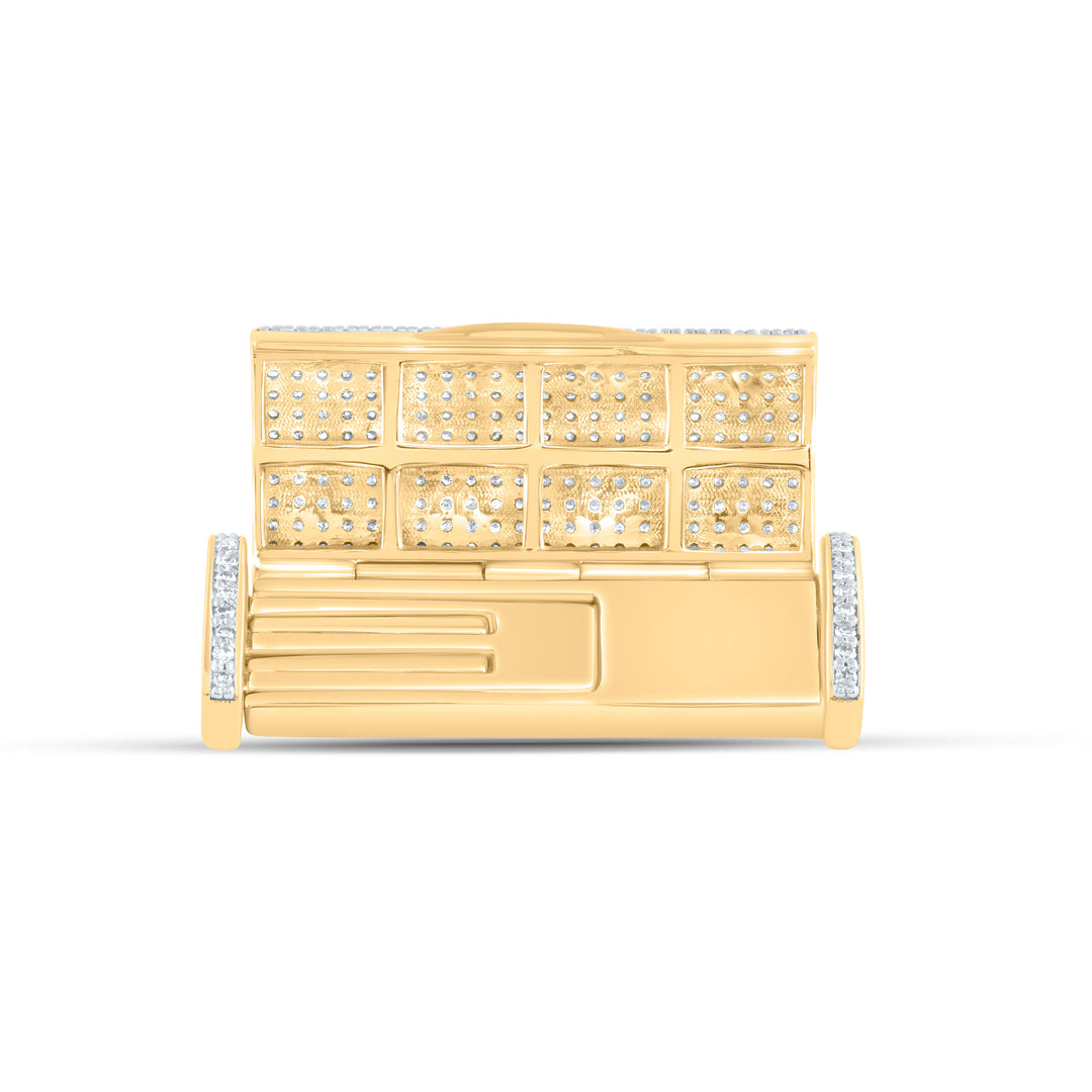 7/8CTW-DIA NK (10MM) CUBAN LOCK BOX