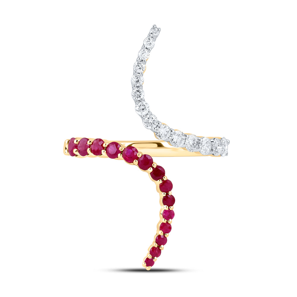 3/8CTW-DIA CN 3/8CTW RD-RU NAT GEM RING