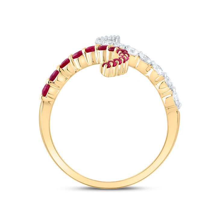 3/8CTW-DIA CN 3/8CTW RD-RU NAT GEM RING