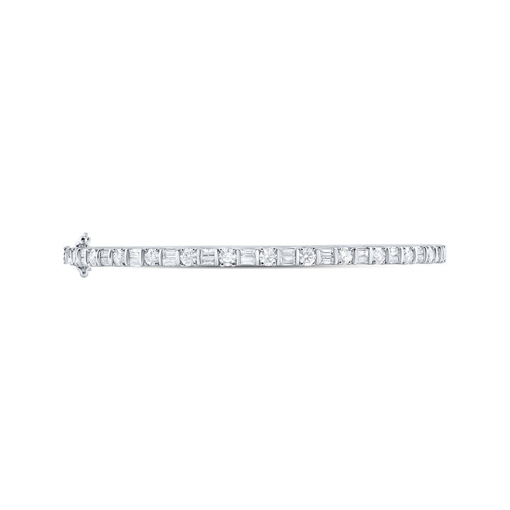 14kt Gold Women's Diamond Bangle 1-7/8 ctw - view 2