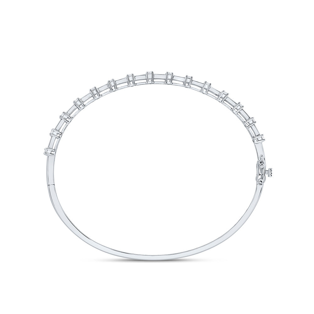 14kt Gold Women's Diamond Bangle 1-7/8 ctw - view 4