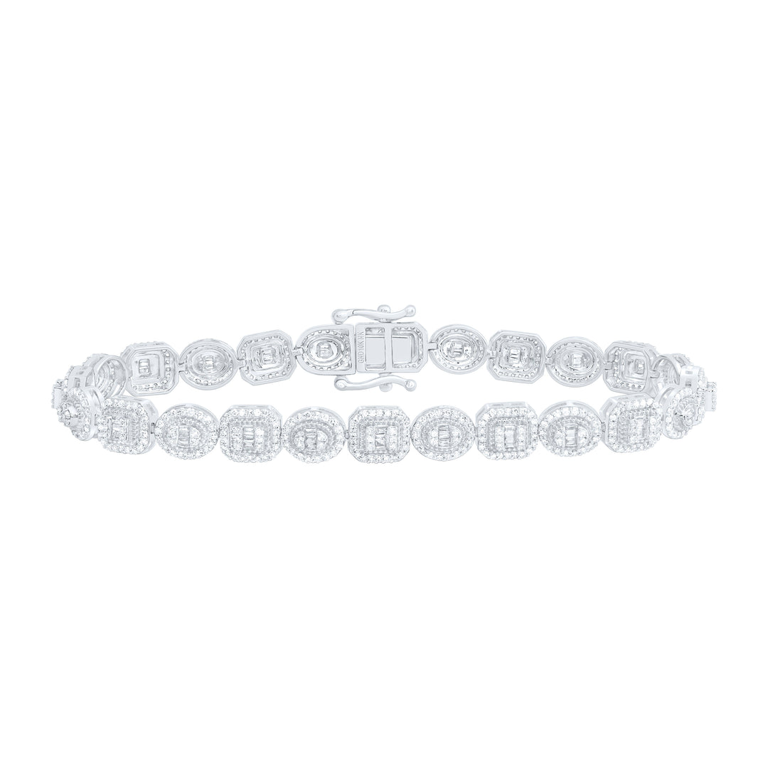10kt Gold Diamond Bracelet 2-1/3 ctw